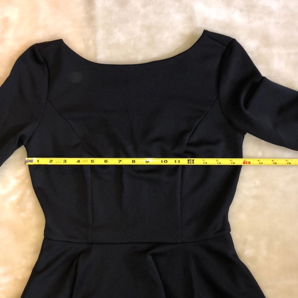 Nicole by Nicole Miller Peplum Dress V-Back.  NWT - Picture 7 of 12